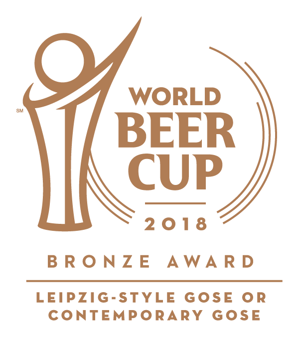 World Beer Cup 2018 - Bronze Award - Leipzig-Style Gose or Contemporary Gose