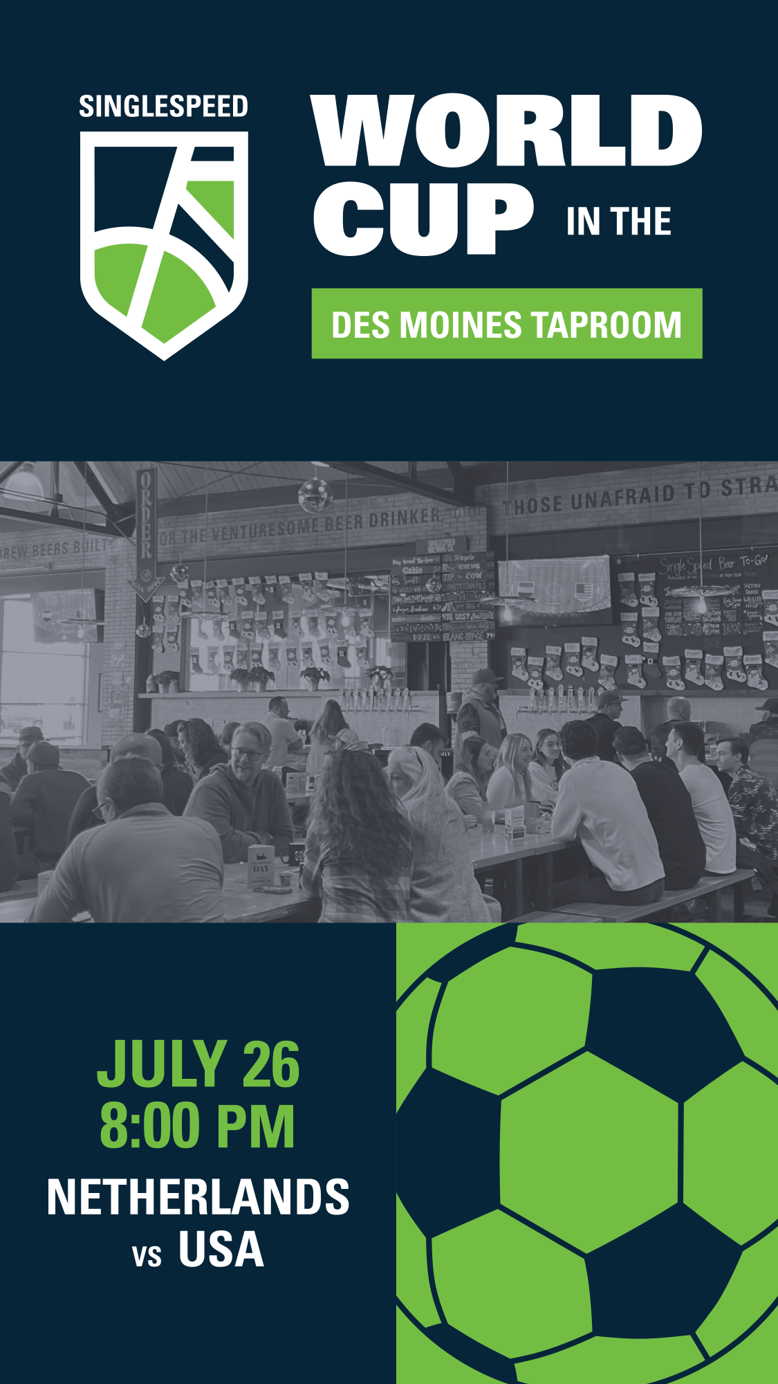 World Cup Des Moines Taproom