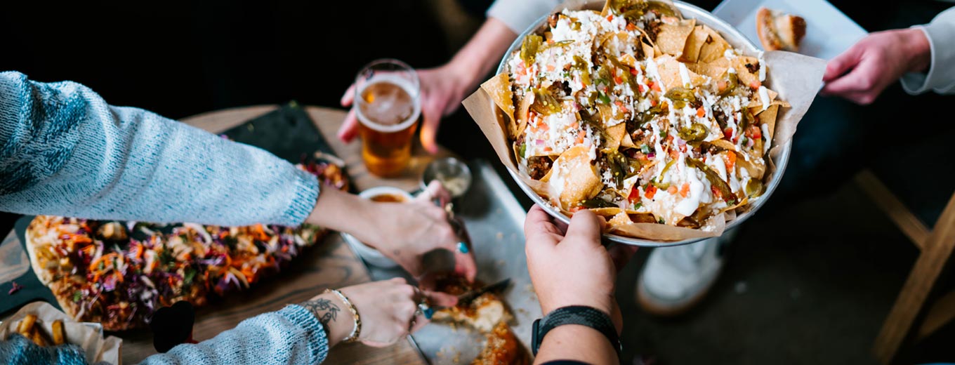 Food Menu at SingleSpeed Brewing Waterloo Taproom